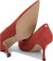 Ferragamo Rode Suède Hakken Pumps Elegante Stijl - Thumbnail 2