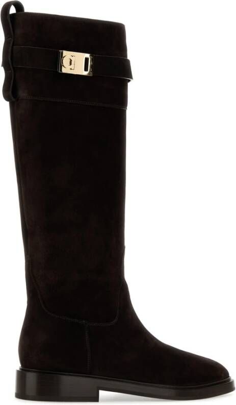 Ferragamo Roly Laarzen voor Stijlvolle Winterlook