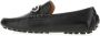 Salvatore Ferragamo Zwarte Loafers Regular Fit Geschikt voor alle temperaturen 100% leer Black Heren - Thumbnail 2