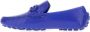 Salvatore Ferragamo Blauwe Logo Loafers Leren Schoenen Blue Heren - Thumbnail 14
