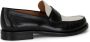 Salvatore Ferragamo Twee-Tone Logo-Debossed Loafers Black Dames - Thumbnail 2
