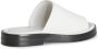Salvatore Ferragamo Witte Leren Slippers White Dames - Thumbnail 2