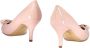 Ferragamo Strik Front Patent Leren Pumps - Thumbnail 2