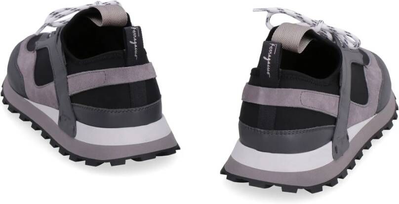 Ferragamo Suède Inzet Sneakers