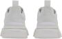 Ferragamo Witte Gancini-Plaque Lage Sneakers - Thumbnail 2