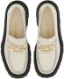 Salvatore Ferragamo Witte Gancini-Plaque Leren Loafers White Dames - Thumbnail 2