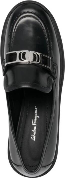 Ferragamo Zwarte casual loafers voor vrouwen
