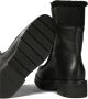 Ferragamo Zwarte Enkellaarzen met Shearling Voering - Thumbnail 2
