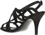 Ferragamo Zwarte hak sandalen voor vrouwen - Thumbnail 2
