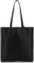 Ferragamo Zwarte leren Allover boodschappentas - Thumbnail 2