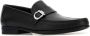 Ferragamo Zwarte Leren Caspian Loafers - Thumbnail 2
