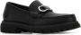 Ferragamo Zwarte Leren Cocoon Loafers - Thumbnail 2