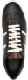 Ferragamo Zwarte leren sneaker met rubberen zool - Thumbnail 2