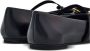 Salvatore Ferragamo Zwarte Lamsvacht Vara Boog Platte Schoenen Black Dames - Thumbnail 6