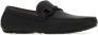 Ferragamo Zwarte leren veterschoenen van - Thumbnail 2