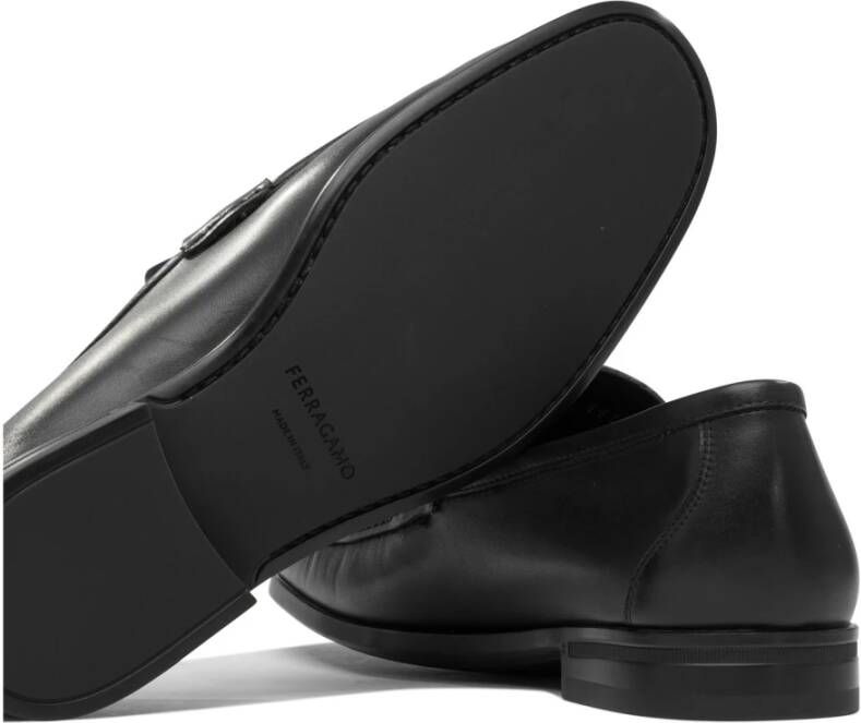 Ferragamo Zwarte Loafer Schoenen voor Mannen