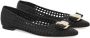 Ferragamo Zwarte platte schoenen Stijl 0779680 - Thumbnail 2