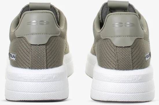 Fessura Ademende Lycra Sneakers in Modderkleur