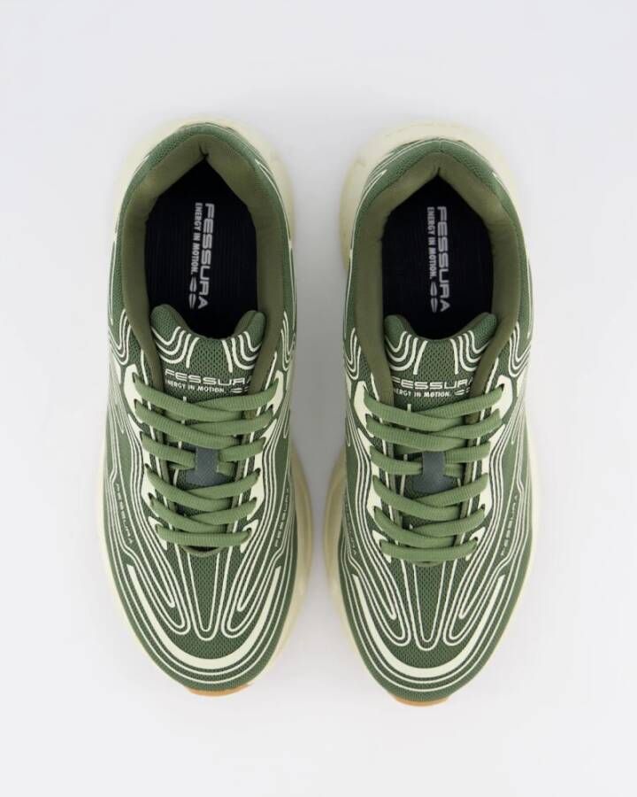 Fessura Dames Hardloopschoenen Green Dames