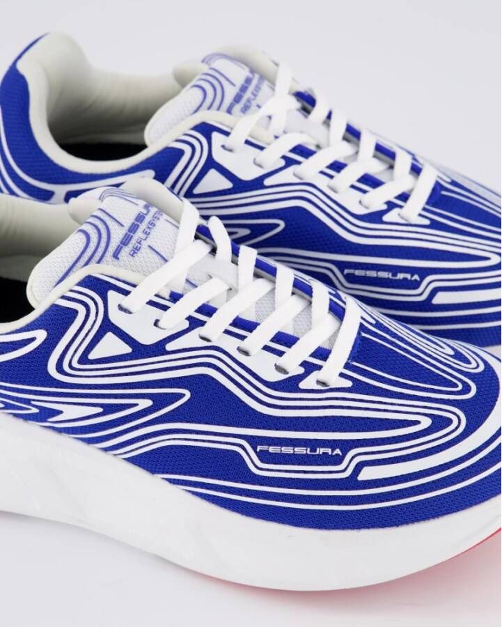 Fessura Dames Runflex Sneakers Blue Dames