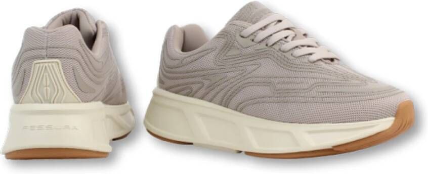 Fessura Winter Run Sneaker Gray Dames