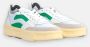 Fessura Witte Sneakers RCY Leer Canvas Eva Multicolor Dames - Thumbnail 2