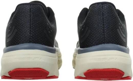 Fessura Zwarte Ademende Jacquard Sneakers