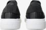 Fessura Zwarte Stoffen Sneakers Elastische Banden Suède Details - Thumbnail 2