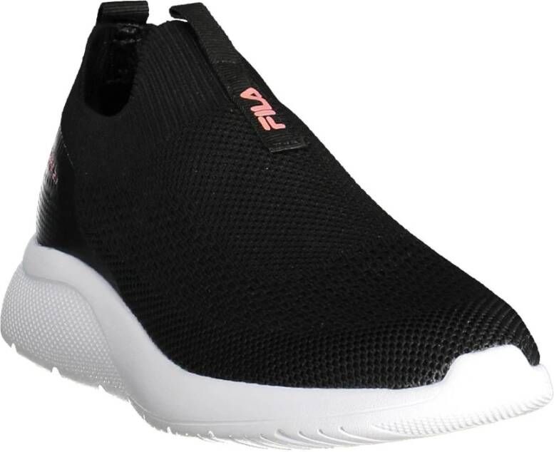 Fila Black Synthetic Sneaker Zwart Dames