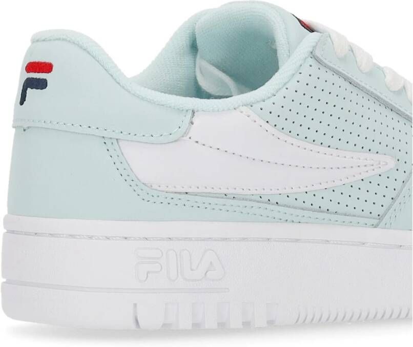 Fila Blauw Glas Lage Sneaker Perfo
