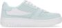 Fila Blauw Glas Lage Sneaker Perfo Blue Dames - Thumbnail 2