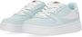 Fila Blauw Glas Lage Sneaker Perfo Blue Dames - Thumbnail 3