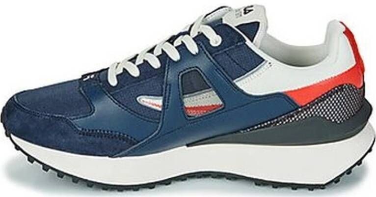 Fila Blauwe Vrijetijdssneakers voor Mannen Blue Heren