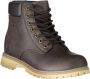 Fila Bruine Herenlaars Vetersluiting Geborduurd Brown Heren - Thumbnail 2