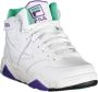 Fila Sportieve Hoge Sneakers met Contrastdetails White Dames - Thumbnail 11