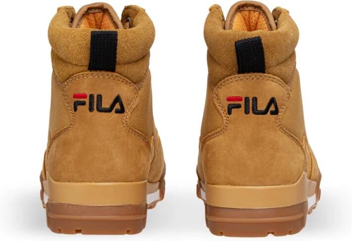 Fila Damestrainers Grunge Ii Mid Bruin Dames