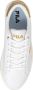Fila Sportieve witte vetersneakers met gouden details White Dames - Thumbnail 7