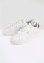 Fila Sportieve witte vetersneakers met gouden details White Dames - Thumbnail 10
