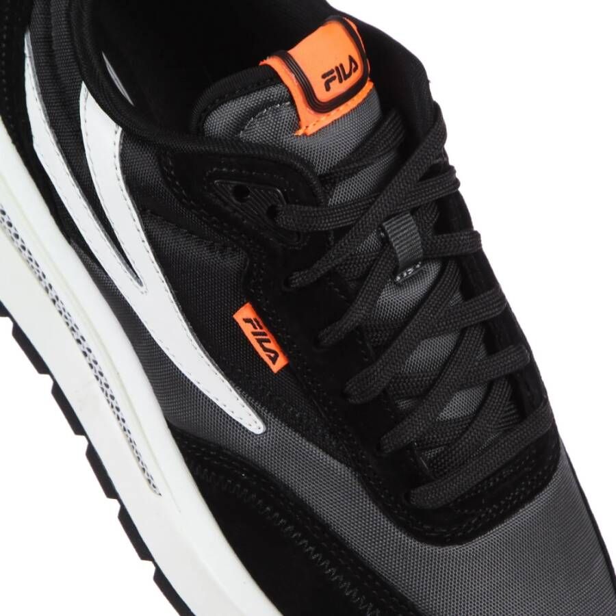 Fila Donkere Schaduw Lage Sneaker Black Heren