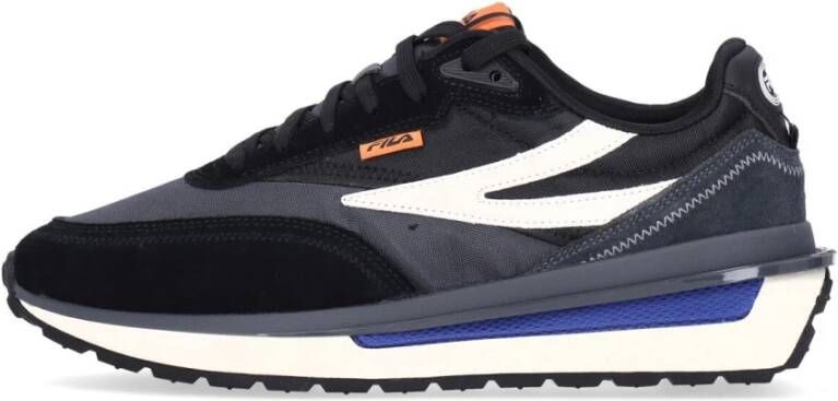 Fila Donkere Shadow Sneaker met Blauwe Accenten Blue Heren