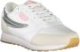 Fila Elegante Sportschoenen met Zilveren Accenten White Dames - Thumbnail 4