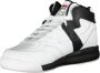 Fila Sportieve High-Top Sneakers met Contrastdetails White Heren - Thumbnail 4