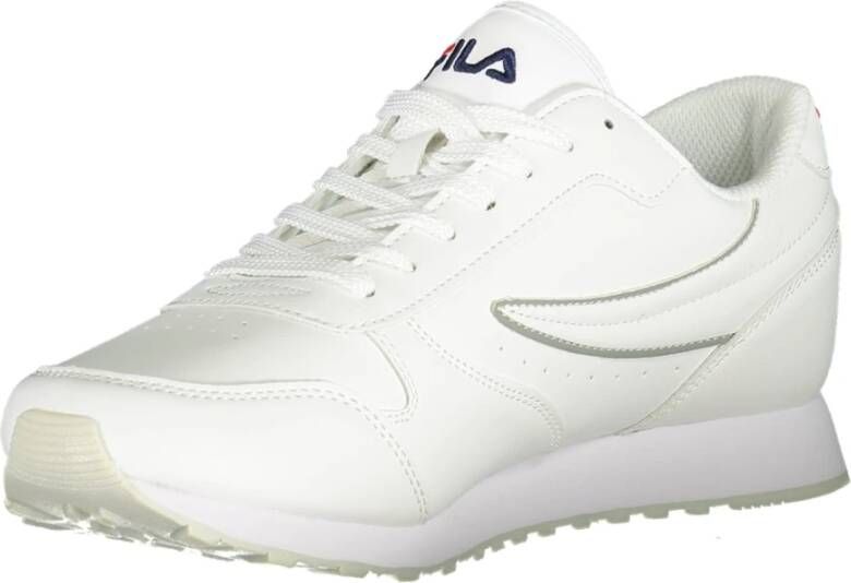 Fila Heren Witte Sportieve Veterschoenen White Heren