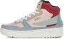 Fila Hoge Sneaker Multi Materiaal Multicolor Dames - Thumbnail 2