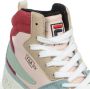 Fila Hoge Sneaker Multi Materiaal Multicolor Dames - Thumbnail 12