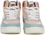 Fila Hoge Sneaker Multi Materiaal Multicolor Dames - Thumbnail 4