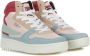 Fila Hoge Sneaker Multi Materiaal Multicolor Dames - Thumbnail 5