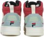 Fila Hoge Sneaker Multi Materiaal Multicolor Dames - Thumbnail 7