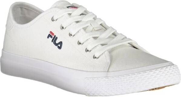 Fila Klassieke veterschoenen met contrasterende details White Heren