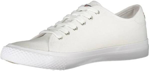 Fila Klassieke veterschoenen met contrasterende details White Heren